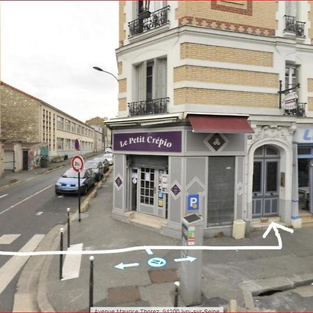 Studio 22M2 A Ivry/Seine-A 200 Metres De Paris. Proche Metro 7 Eksteriør bilde